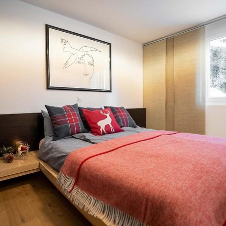 Modern Apartment With Matterhorn View Zermatt Bagian luar foto
